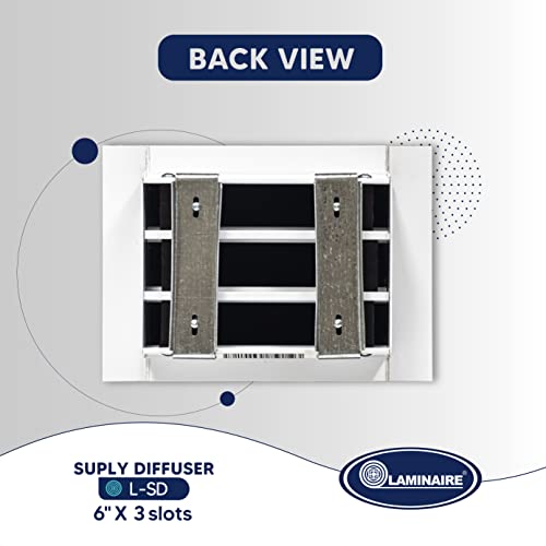 Aluminum Adjustable Linear bar Grille mounting Without Damper. Modern ac Ceiling & Wall Vent Covers. Full Control verti./horiz. Airflow Direction.
