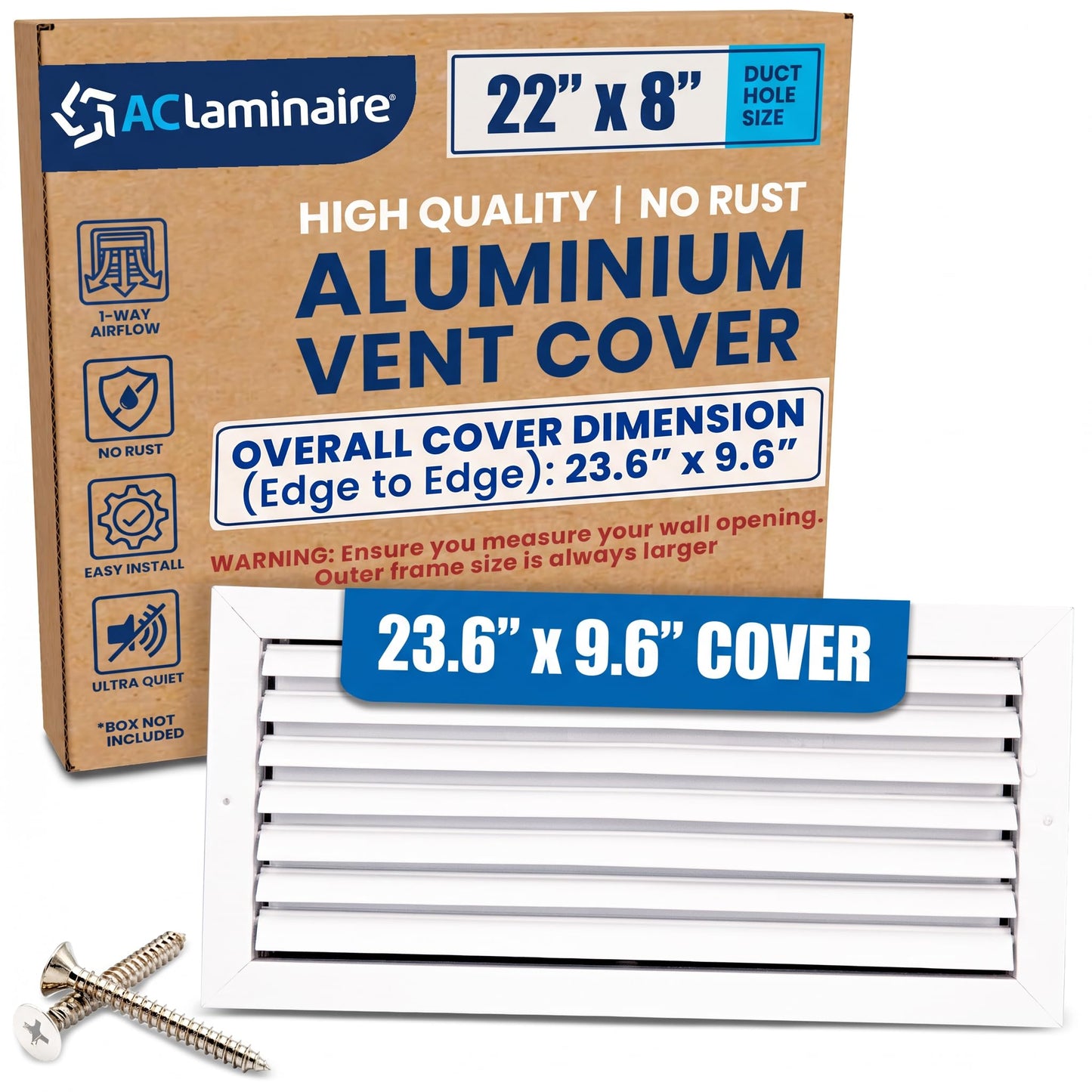 L-CL 1 M 22" x 8" - W